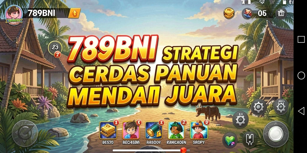 Tampilan gameplay menegangkan dan penuh strategi di 789BNI.