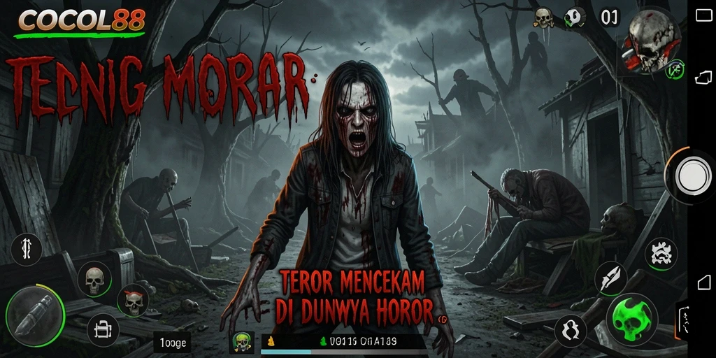 Gameplay COCOL88 menampilkan kengerian dan ketegangan yang mendalam.