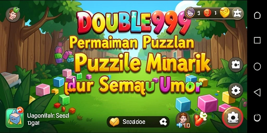 Gameplay DOUBLE999 yang menantang dan penuh warna.