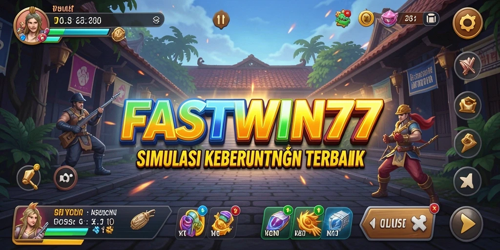 Tampilan gameplay menarik dari <strong>FASTWIN77</strong> yang menunjukkan interaksi karakter.