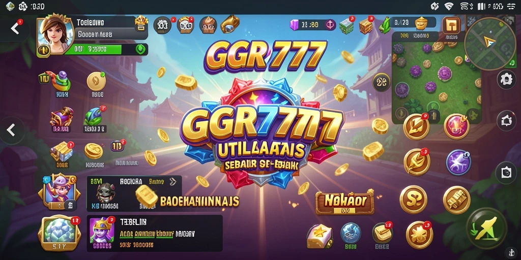 Screenshot utama GGR7777 menampilkan antarmuka pengguna yang intuitif.