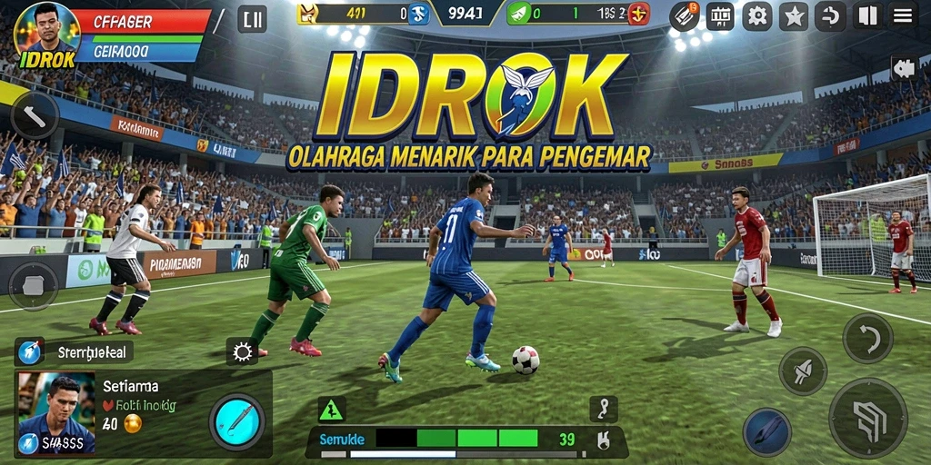 Tampilan gameplay IDROK yang menegangkan dan interaktif.