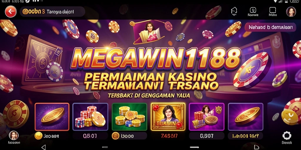 Tampilan gameplay MEGAWIN188 yang seru dan menarik.