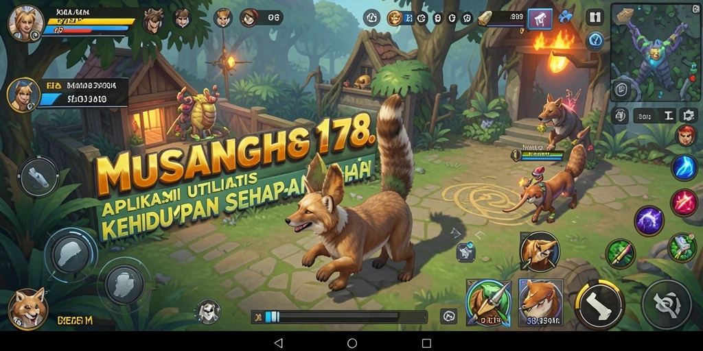 Tampilan aplikasi MUSANG178 yang memudahkan penggunanya.