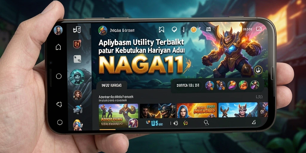 Tampilan antarmuka NAGA11 yang sederhana dan fungsional.