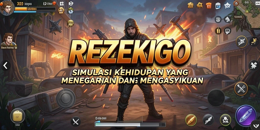 Tangkapan layar dari gameplay menarik REZEKIGO yang penuh tantangan.