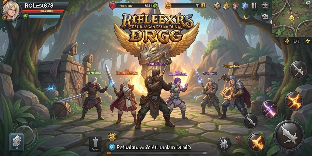 Tampilan gameplay seru dan mendebarkan dalam <strong>ROLEX878</strong>.