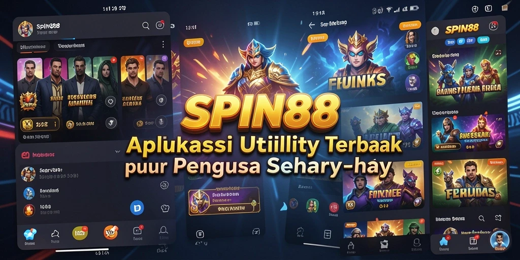 Tampilan antarmuka SPIN88 yang menarik dan mudah digunakan.