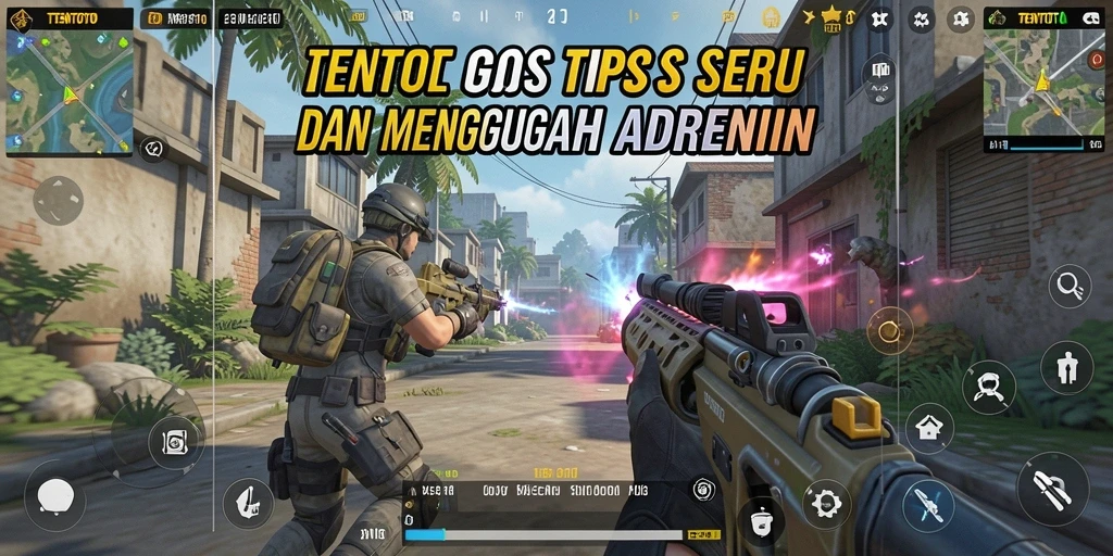Tangkapan layar gameplay seru dari TENTOTO dengan aksi TPS yang menegangkan.